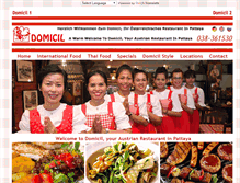 Tablet Screenshot of domicilpattaya.com